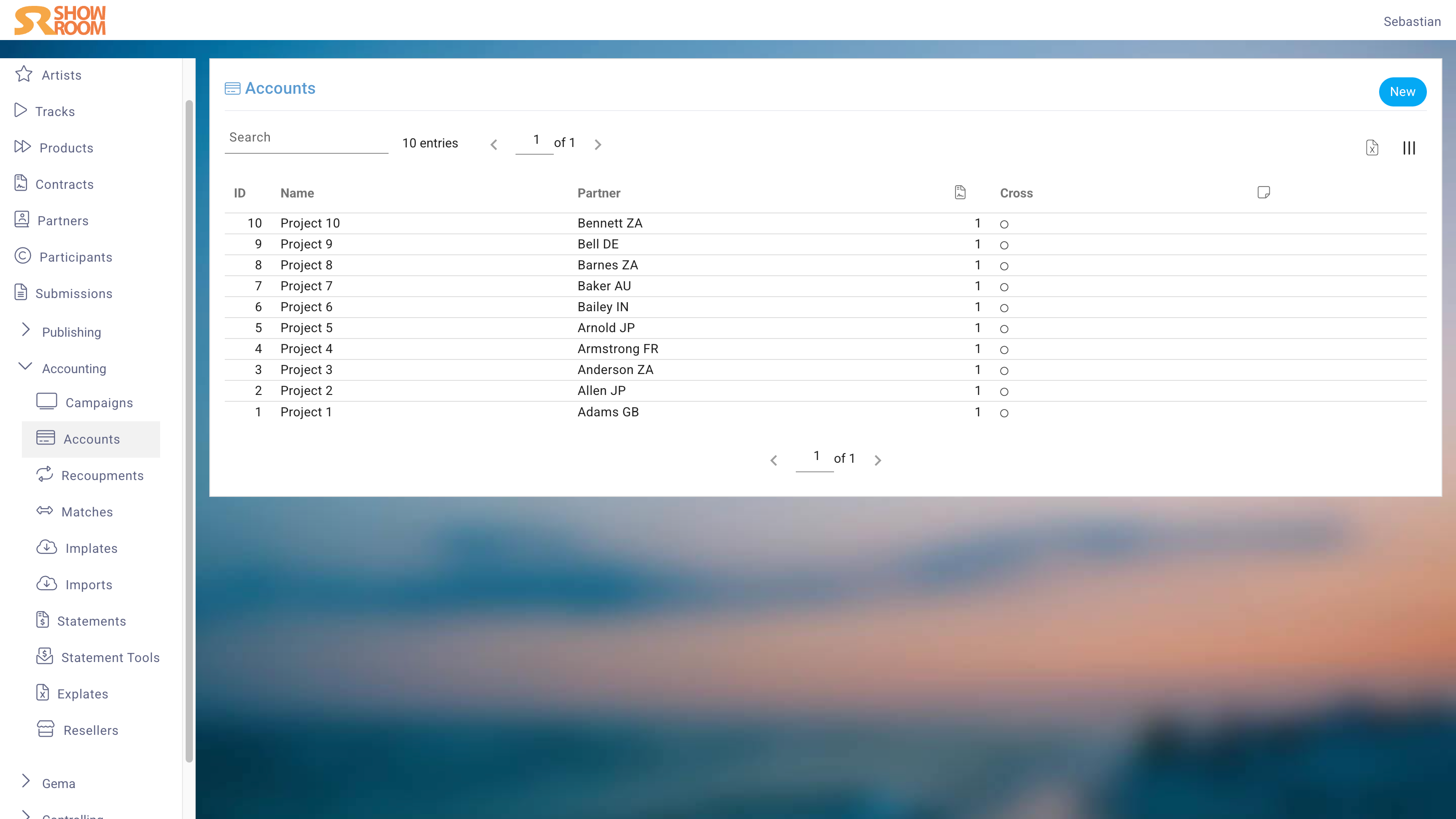 Accounts