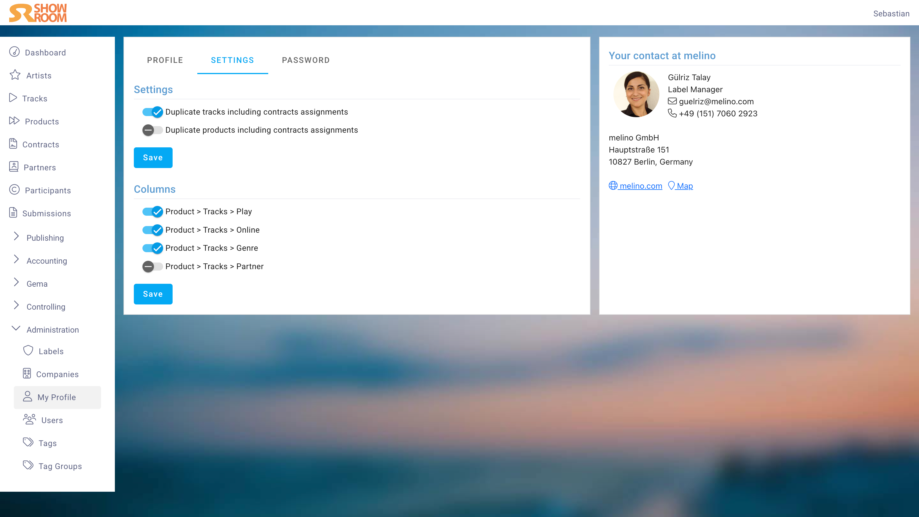 My Profile